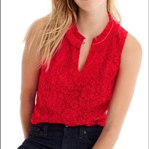SOLD- NWOT J Crew lace top